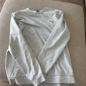 Puma Light Gray Crewneck